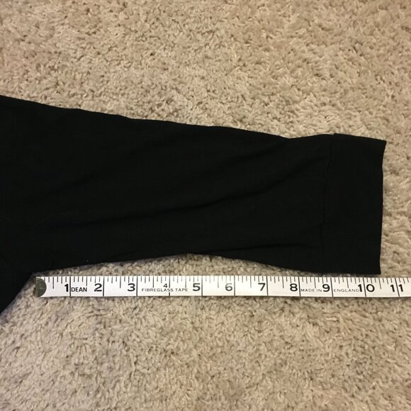 Vintage Black Semi Cropped Rayon Whimsigoth Open Cardigan - Picture 16 of 16